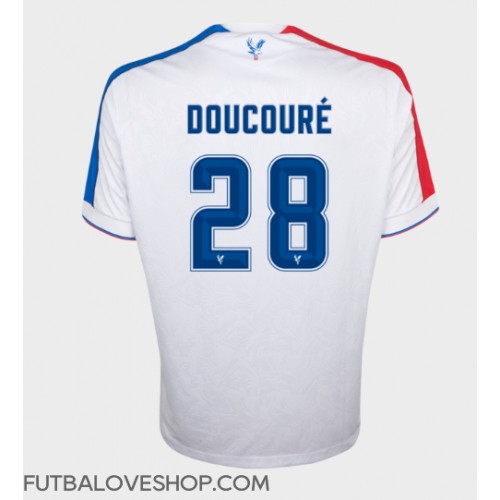 Dres Crystal Palace Cheick Doucoure #28 Tretina 2025-26 Krátky Rukáv